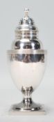 An early 19th Century George III silver hallmarked WIlliam Bennett pepper / pounce pot of tapering