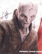 STAR WARS - THE LAST JEDI - ANDY SERKIS - AUTOGRAP