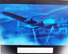 WWII DAMBUSTERS - GEORGE JOHNNY JOHNSON SIGNED PHOTO