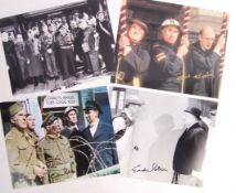 DADS ARMY - SELECTION OF SIGNED / AUTOGRAPHED PHOTOS