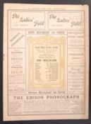 RMS TITANIC 1912 DISASTER FUND ADVERTISEMENT BROCHURE