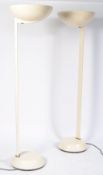 PAIR OF THORN EMI 1980'S ART DECO STYLE FLOOR STAN