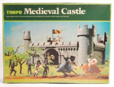 TIMPO TOYS - RARE MEDIEVAL CASTLE PLASTIC FIGURE PLAYSET