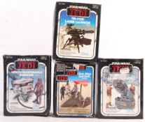 COLLECTION OF X4 ORIGINAL VINTAGE STAR WARS MINIRI