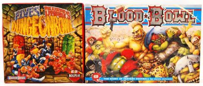 TWO ORIGINAL VINTAGE GAMES WORKSHOP BLOOD BOWL