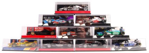 ASSORTED PAUL'S MODEL ART MINICHAMPS SCALE DIECAST MODEL CARS