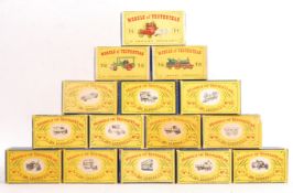 COLLECTION OF VINTAGE MATCHBOX LESNEY MODELS OF YE