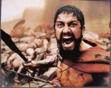 ' 300 ' - GERARD BUTLER - AUTOGRAPHED PHOTOGRAPH