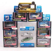 COLLECTION OF CORGI JAMES BOND DIECAST MODELS