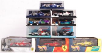ASSORTED MINICHAMPS AND HOTWHEELS SCALE DIECAST MODELS