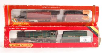 HORNBY 00 GAUGE MODEL RAILWAY TRAIN SET BOXED LOCOMOTIVES