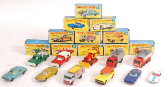 VINTAGE MATCHBOX LESNEY SUPERFAST DIECAST MODELS