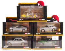 CORGI SCALE DIECAST MODEL 007 THE DIRECTORS CUT BOXED VEHICLES