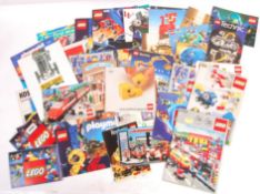 COLLECTION OF ASSORTED VINTAGE LEGO CATALOGUES