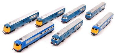 HORNBY 00 GAUGE THE BLUE PULLMAN LOCOMOTIVES & DUMMIES