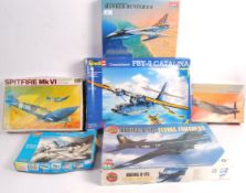 COLLECTION OF SCALE MODEL KIT PLANES