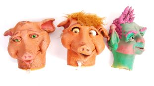 PHIL EASON PRODUCTION MADE MASTER PUPPETEER MARIONETTE HEADS