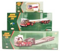 ASSORTED CORGI LIMITED EDITION DIECAST EDDIE STOBART HAULAGE