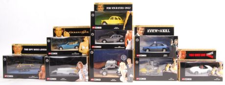 CORGI SCALE DIECAST 007 THE DEFINITIVE BOND COLLECTION MODELS