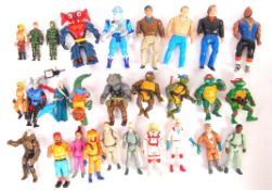 COLLECTION OF ASSORTED 1980S VINTAGE ACTION FIGURES