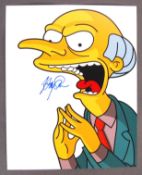 THE SIMPSONS - HARRY SHEARER - MR BURNS SIGNED 8X10
