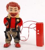 ORIGINAL CRAGSTAN JAPANESE TINPLATE BATTERY OPERATED COWBOY