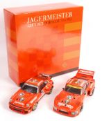 RARE EXOTO 1/18 JAGERMEISTER PORSCHE GIFT SET