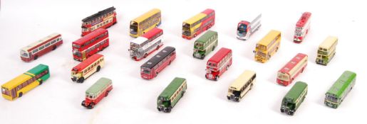 COLLECTION OF CORGI 1/76 SCALE DIECAST MODEL BUSES