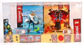LEGO SHOP DISPLAY FOR THE NINJAGO SERIES