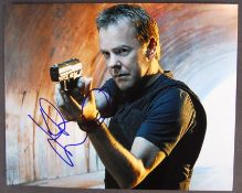 ' 24 ' - KIEFER SUTHERLAND - AUTOGRAPHED 10X8