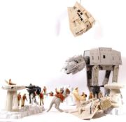 LARGE COLLECTION OF ORIGINAL STAR WARS HOTH PLAYSETS AND FIGURES