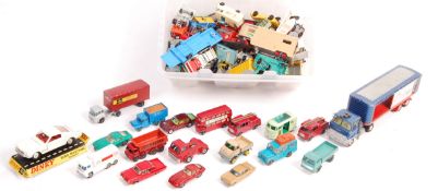 COLLECTION OF ASSORTED VINTAGE DIECAST - HUSKY, MATCHBOX