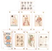 19TH CENTURY VICTORIAN PICTORIAL FRENCH AND ENGLIS