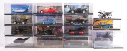 COLLECTION OF DEAGOSTINI BATMAN DIECAST MODELS