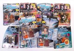 STAR TREK PLAYMATES CARDED ACTION FIGURES - NEXT G