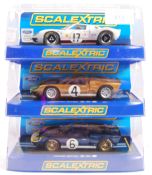 SCALEXTRIC 1/32 SCALE BOXED SLOT RACING CARS
