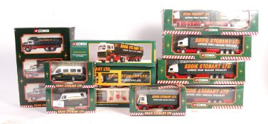 COLLECTION OF ASSORTED CORGI EDDIE STOBART DIECAST
