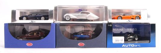 COLLECTION OF 1/43 SCALE AUTOART AND SPARK DIECAST MODELS