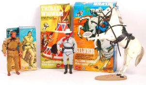 COLLECTION OF VINTAGE MARX TOYS WESTERN THEMED TOYS