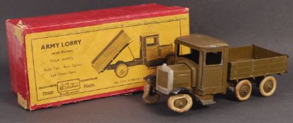 RARE EARLY VINTAGE BRITAINS MILITARY ' ARMY LORRY ' 1334
