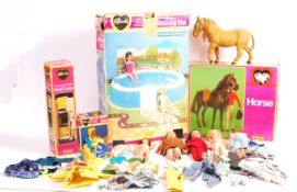 LARGE COLLECTION OF VINTAGE PEDIGREE SINDY DOLLS & ACCESSORIES