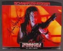 LINDA HAMILTON - TERMINATOR - SIGNED 8X10