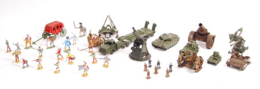 LARGE COLLECTION OF ASSORTED VINTAGE LEAD SOLDIERS & RELATED