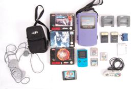 COLLECTION OF VINTAGE NINTENDO AND SEGA VIDEO GAMES CONSOLE