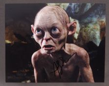 THE LORD OF THE RINGS - ANDY SERKIS - GOLLUM SIGNED PHOTO