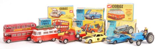 COLLECTION OF VINTAGE CORGI TOYS BOXED DIECAST MODELS