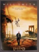 WILL SMITH - I AM LEGEND - RARE AUTOGRAPHED PHOTOGRAPH