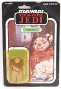 ORIGINAL STAR WARS CARDED CHIEF CHIRPA ACTION FIGURE