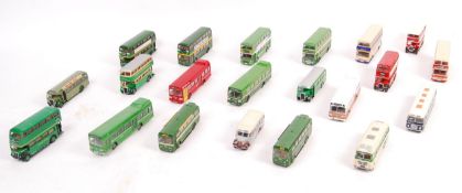 COLLECTION OF ASSORTED EFE 1/76 SCALE DIECAST BUSES