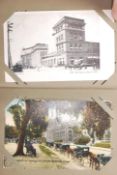 RAILWAYANA Postcards. Collection of thirty five pre-WWI First World War Railway Stations from around